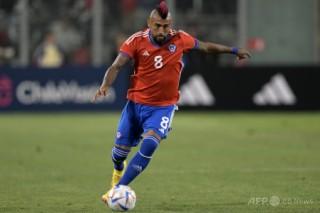 性的暴行疑惑のビダルを招集 サッカーチリ代表、約1年ぶり復帰