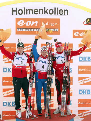 チェレゾフ 第9戦男子12.5キロメートル・パシュートを制す