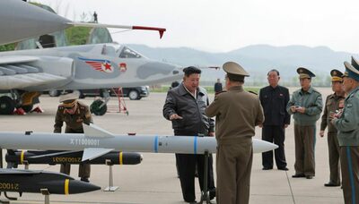 北朝鮮、新型空対空ミサイル実射訓練を公開…露の技術移転の可能性「空軍力の近代化」に警戒