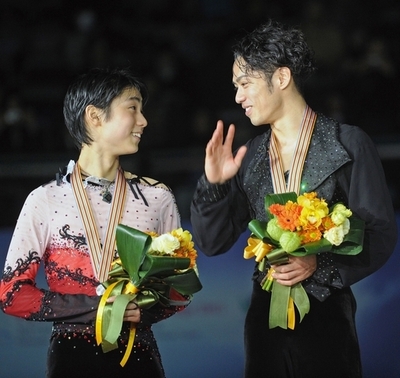 高橋が優勝、羽生は2位 フィギュア四大陸