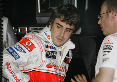 アロンソ 日本GP・フリー走行1回目は3番手に