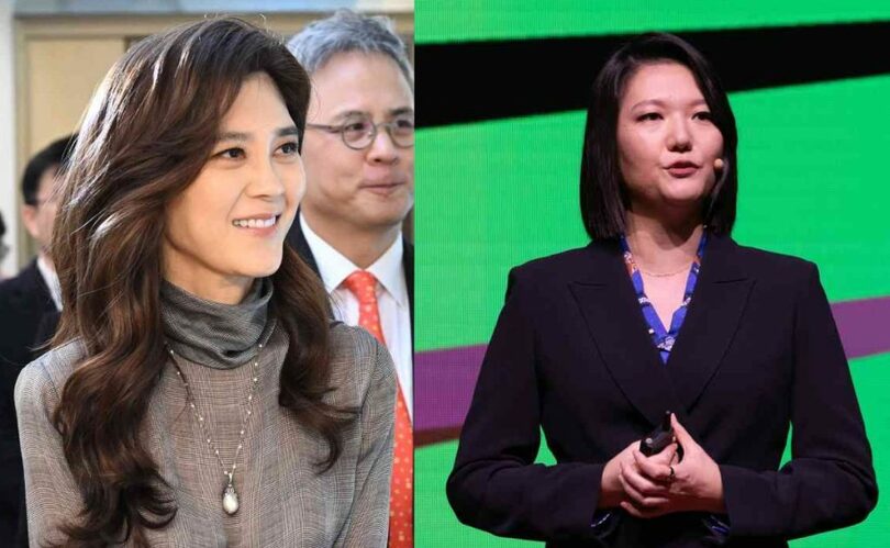 イ・ブジン氏（左）とチェ・スヨン氏(c)news1