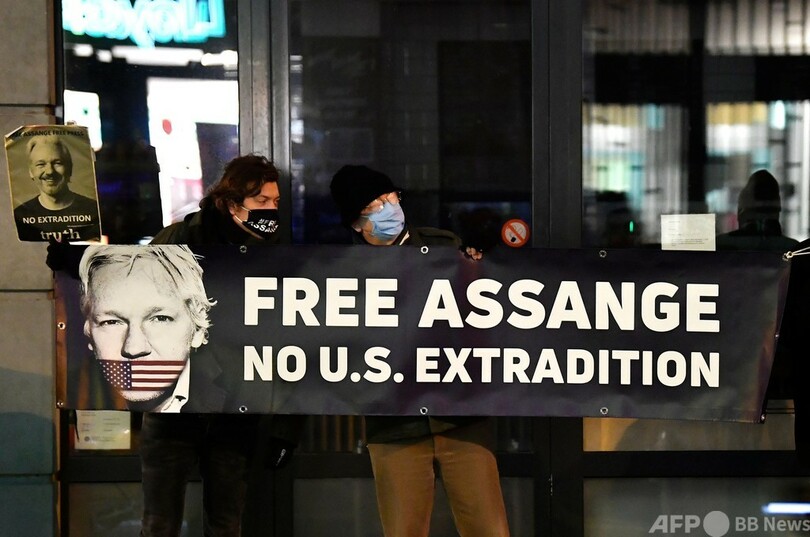 アサンジ被告拘束10年 国連特別報告者、釈放促す