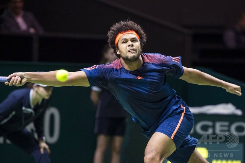 ツォンガがキャリア400勝に到達、ゴフィンとの決勝へ ABNアムロ