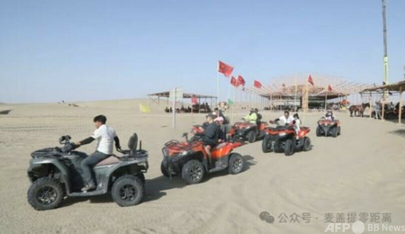 砂漠の奥地に「誕生」した新業態