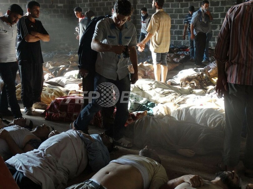 シリア政府軍攻撃、被害者の症状は「神経ガスと一致」 専門家ら