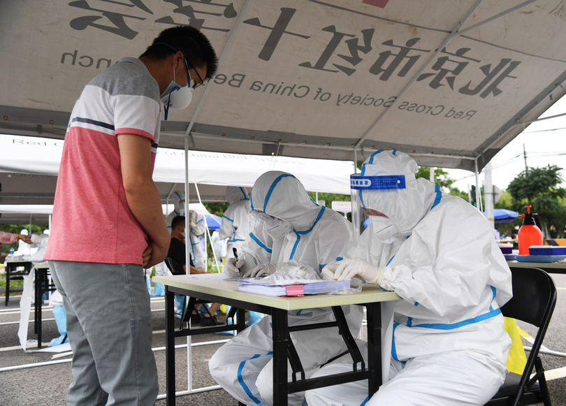 新型コロナ、中国本土で新たに14人感染確認