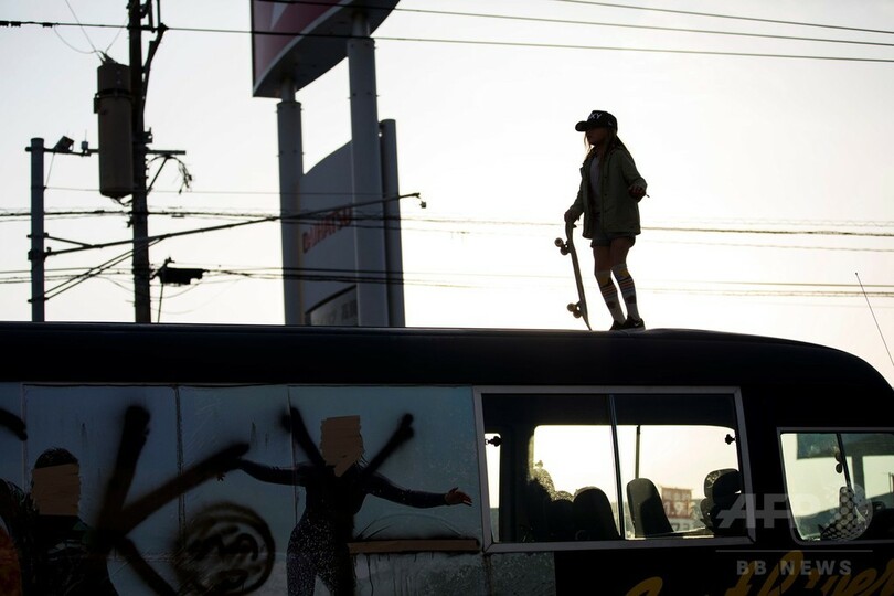 日本最年少プロスケートボーダー、9歳少女が目指す東京五輪