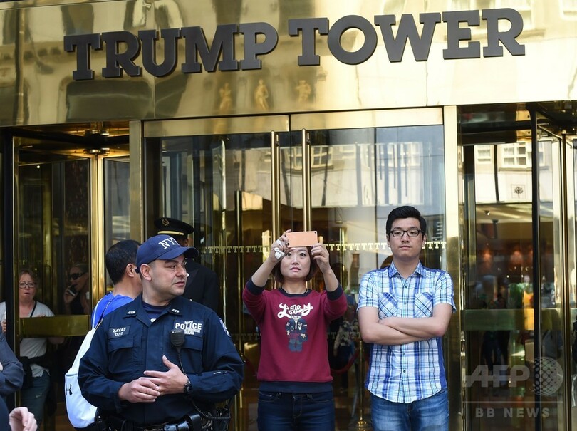 トランプ氏が暮らすトランプタワー Nyの人気観光スポットに 写真4枚 国際ニュース Afpbb News