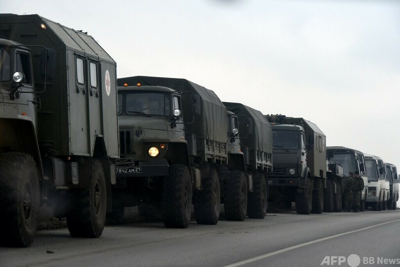 ウクライナ軍事施設70以上を破壊 ロシア国防省報道官