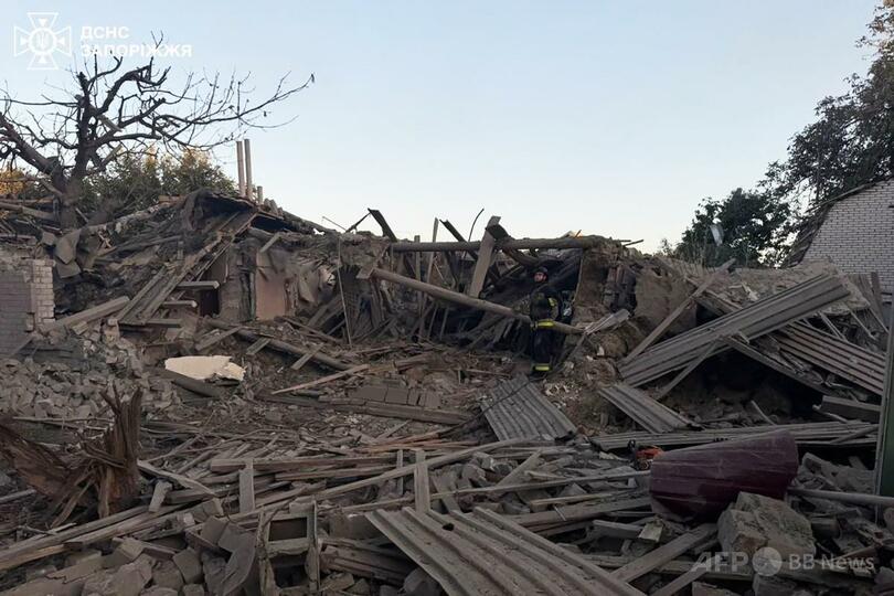 ウクライナ軍、クリミアに無人機攻撃 ロシアも夜間に激しい攻撃