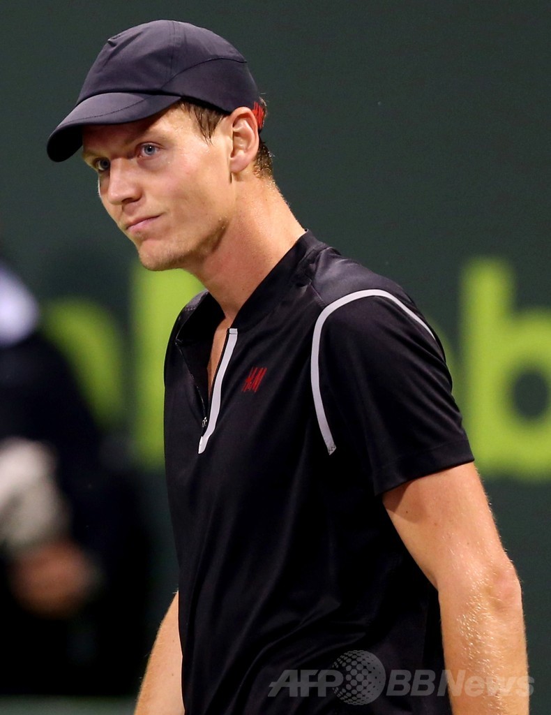 ベルディハ、2014年シーズン黒星発進 エクソンモービル・オープン 写真5枚 国際ニュース：AFPBB News