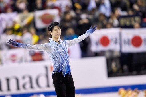 羽生がスケート・カナダSPで首位、2位に20点の大差 写真11枚 国際