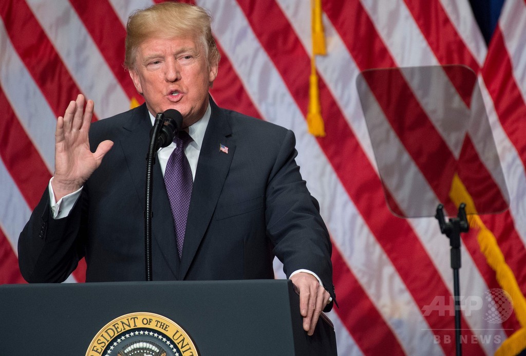 トランプ政権の国家安保戦略、非難受けた中ロが反発 トランプ政権の国家安保戦略、非難受けた中ロが反発