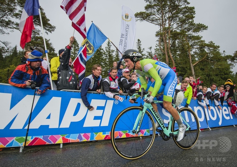 デュムランが初の個人tt制覇 Uciロード世界選手権 写真7枚 国際ニュース Afpbb News