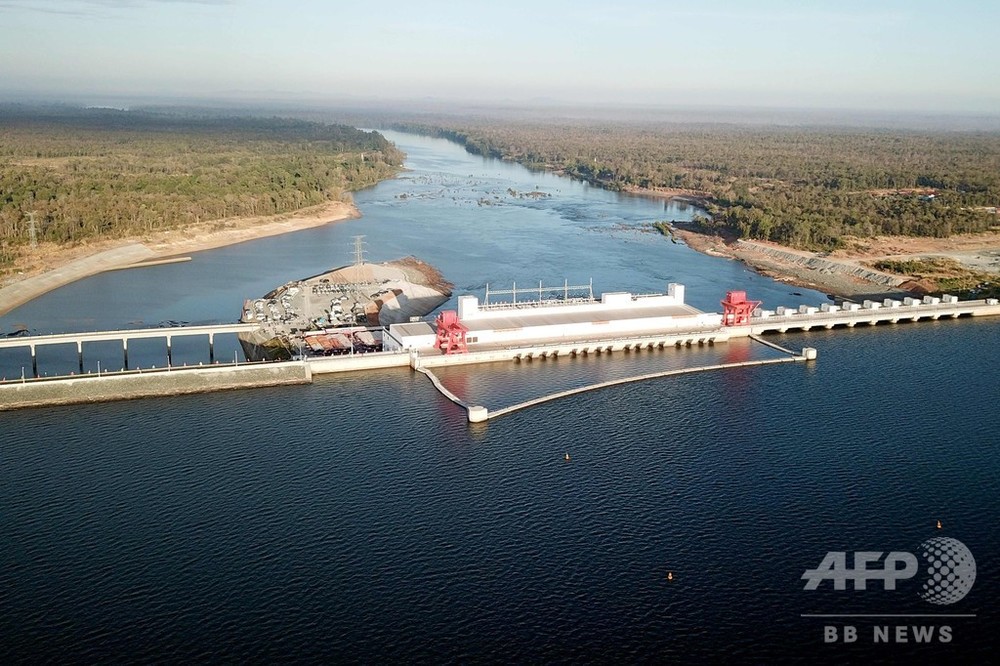 カンボジア最大級の水力発電ダムが操業開始、中国・ベトナムが出資 写真3枚 国際ニュース：AFPBB News