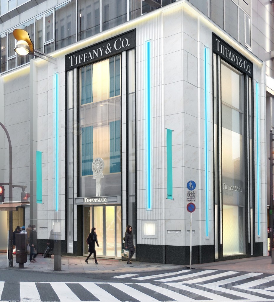 「ティファニー」新宿通りに路面店、10月オープン