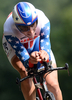 2012年UCIロード世界選手権大会（2012 UCI Road World Championships）は19日、男子エリート個人タイムトライアル（ヘールレンからファルケンブルフ、45.7キロメートル）が行われ、ドイツのトニー・マルティン（Tony Martin）が58分38秒で連覇を果たした。

レースに臨む米国のテイラー・フィニー（Taylor Phinney2012年9月19日撮影）。(c)AFP/FRANCK FIFE