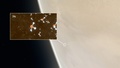金星から検出されたホスフィンのイラスト（2020年9月14日提供）。(c)AFP PHOTO / European Southern Observatory / NASA / M. Kornmesser/L. Calcada