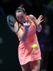 女子テニス、WTAツアー選手権（TEB BNP Paribas WTA Championships - Istanbul 2013）準決勝。リターンを打つエレナ・ヤンコビッチ（Jelena Jankovic、2013年10月26日撮影）。(c)AFP/OZAN KOSE