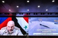 モスクワのロシア国防省本部との会議にシリアから参加するセルゲイ・スロビキン大将（2017年9月6日撮影、資料写真）。(c)Kirill KUDRYAVTSEV / AFP