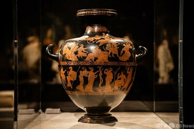 テラコッタのアンフォラ（壺） Terracotta amphora (jar)】古代