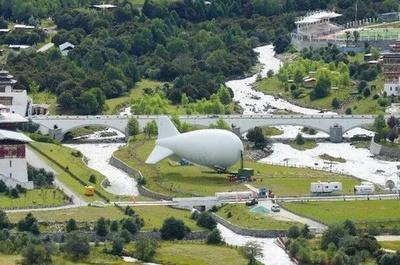 中国の浮遊艇「極目1号」 チベットで大気観測実験に成功