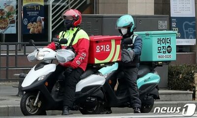 郵便バイクOK、デリバリーNG…ソウル高級住宅地の配達員制限「この炎天下に歩けと？」