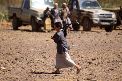 イエメン内戦、両軍に子ども兵士 人権団体報告 