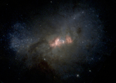 矮小銀河で巨大ブラックホール発見、宇宙の起源の謎解明につながるか？