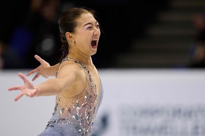 世界女王・坂本花織がSP首位 スケートカナダ