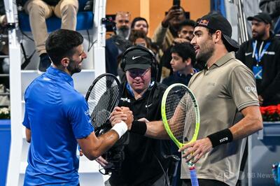 ジョコビッチが初戦敗退、ベレッティーニに敗れる カタールOP