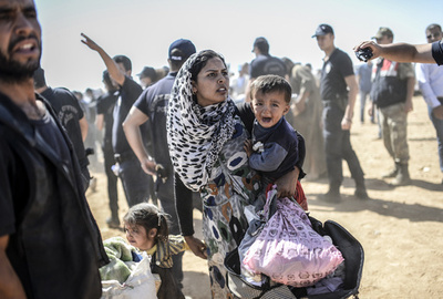 シリア難民、14年上半期に70万人増加で世界最多に 国連