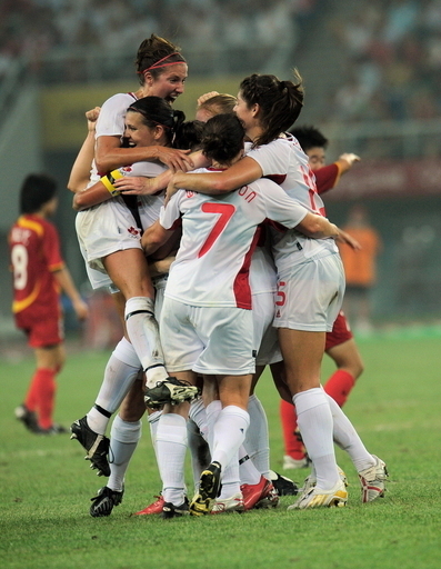 カナダと中国は引き分けに終わる