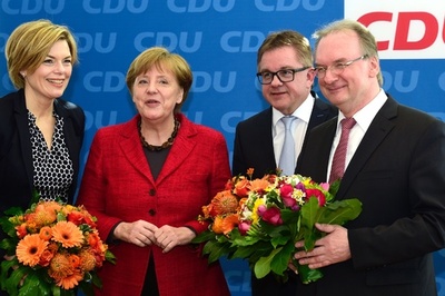 独州議会選、与党敗北も難民政策の路線維持 政府報道官