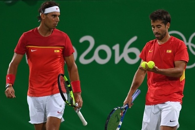 ナダル、好調のデルポトロ組下し男子複で準々決勝進出