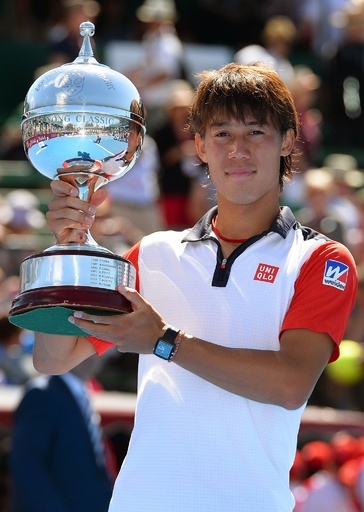 錦織がクーヨン・クラシック優勝、ベルディハに雪辱