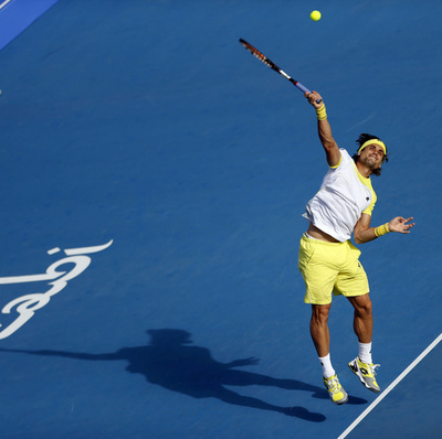 ジョコビッチがフェレールを下し決勝へ、ムバダラ・ワールド・テニス選手権