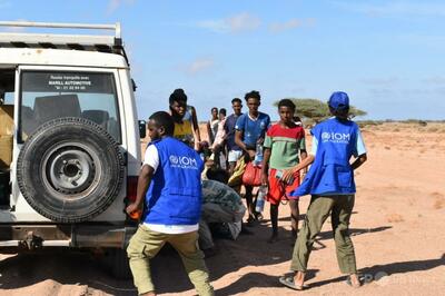 ジブチ沖で移民船沈没、139人死亡・84人行方不明