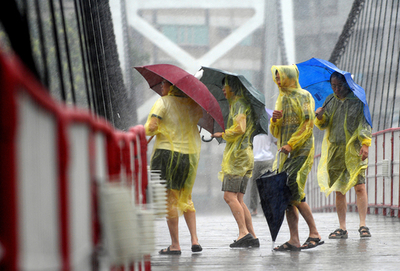 台風13号、台湾に上陸