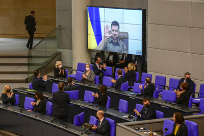 ウクライナ大統領、仏議会でも23日に演説