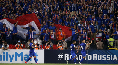 国王死去のタイ、W杯予選オーストラリア戦での応援を禁止