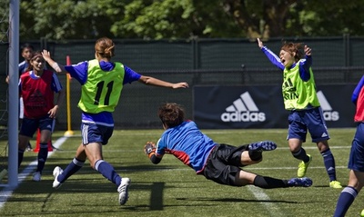 初戦白星から一夜、なでしこジャパンが調整