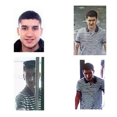 バルセロナ車突入、実行犯を射殺 偽の自爆ベルト着用