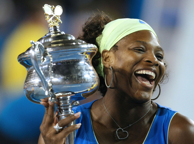 セレーナ サフィナ下し4度目の優勝、全豪オープン