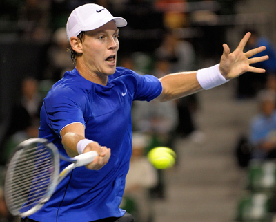 ベルディハ 添田を下し2回戦へ、楽天オープン