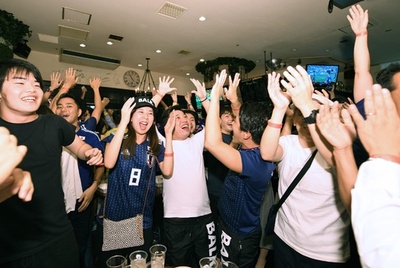 ハーフタイムにトイレへ、日本のW杯初戦中に水道使用量急増