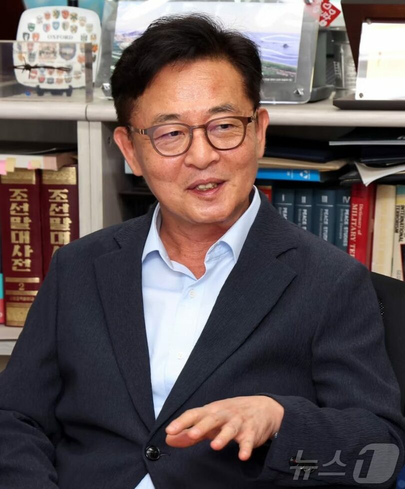 パク・クネ（朴槿恵）政権で統一相を務めたホン・ヨンピョ漢陽大学政治外交学科教授(c)news1
