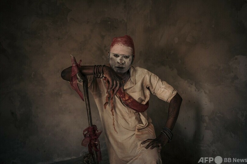 【今日の1枚】ブードゥー戦士の肖像、呪術を高め試合に勝つ