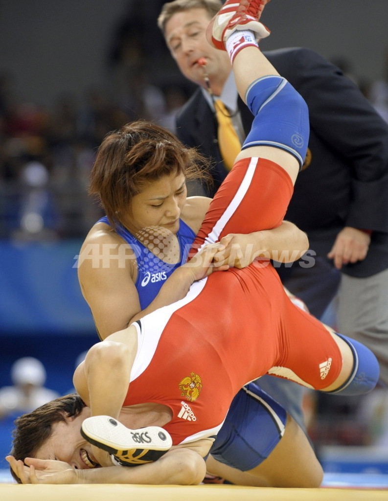 伊調馨 レスリング・女子フリースタイル63キロ級で2連覇